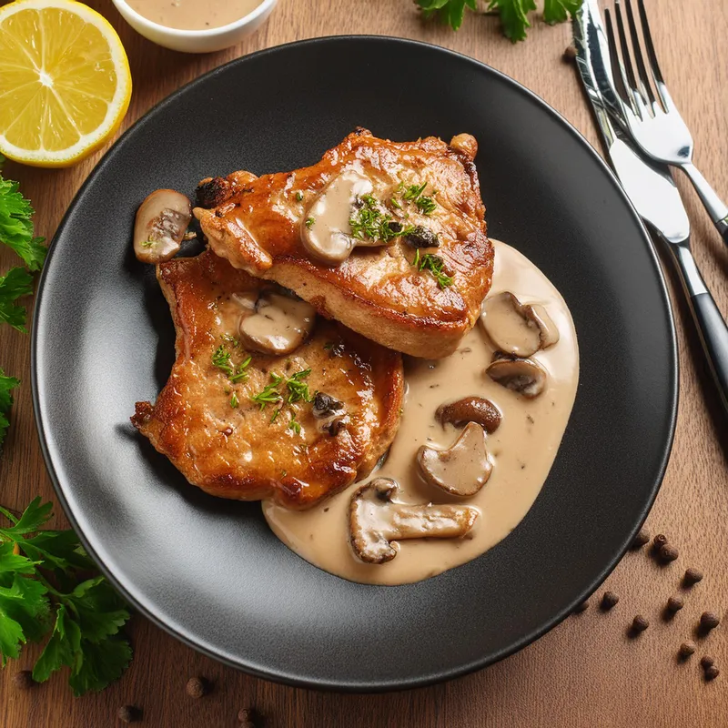 Tangy Lemon Pepper Pork Chops image